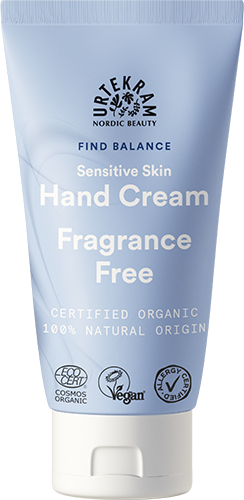 Urtekram Sensitive Skin Hand Cream Fragrance Free 75ml - Dennis the Chemist