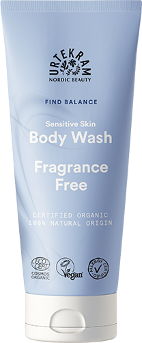 Urtekram Sensitive Skin Body Wash Fragrance Free 200ml - Dennis the Chemist