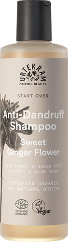 Urtekram Anti-Dandruff Shampoo Sweet Ginger Flower 250ml - Dennis the Chemist