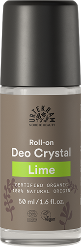 Urtekram Roll-On Deo Crystal Lime 50ml - Dennis the Chemist