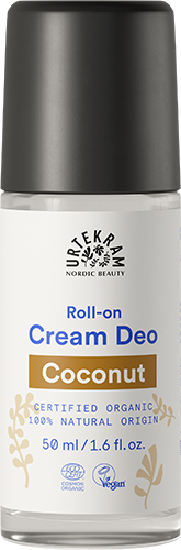 Urtekram Roll-On Cream Deo Coconut 50ml - Dennis the Chemist