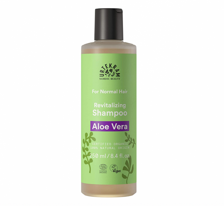 Urtekram Revitalizing Shampoo Aloe Vera for Normal Hair 250ml - Dennis the Chemist
