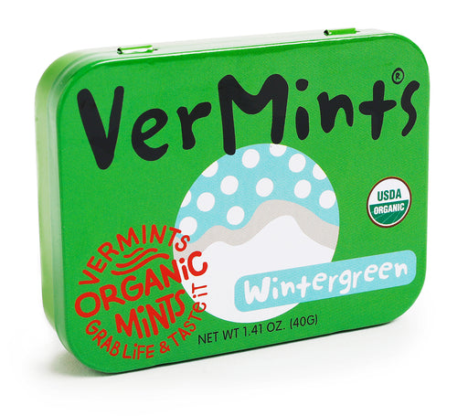 VerMints Organic Wintergreen Mints 40g - Dennis the Chemist