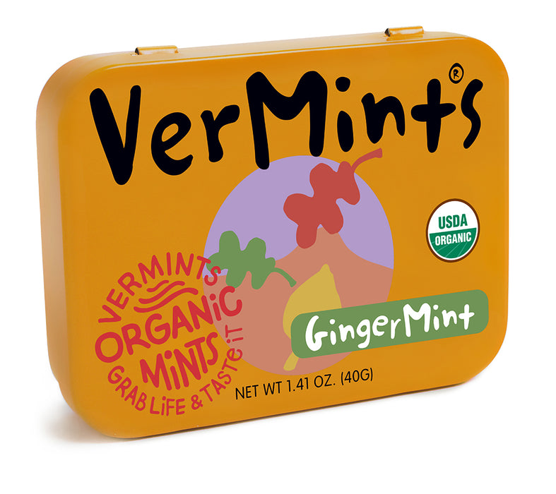 VerMints Organic GingerMint 40g - Dennis the Chemist