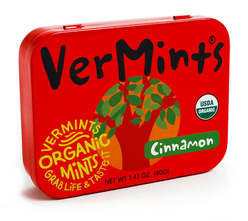 VerMints Organic Cinnamon Mints 40g - Dennis the Chemist