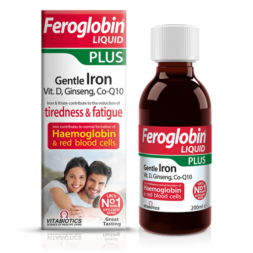 Vitabiotics Feroglobin Liquid Plus 200ml - Dennis the Chemist