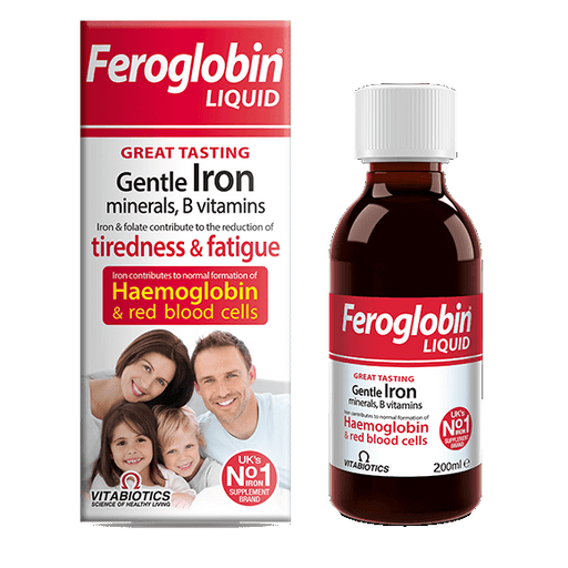 Vitabiotics Feroglobin Liquid 200ml - Dennis the Chemist