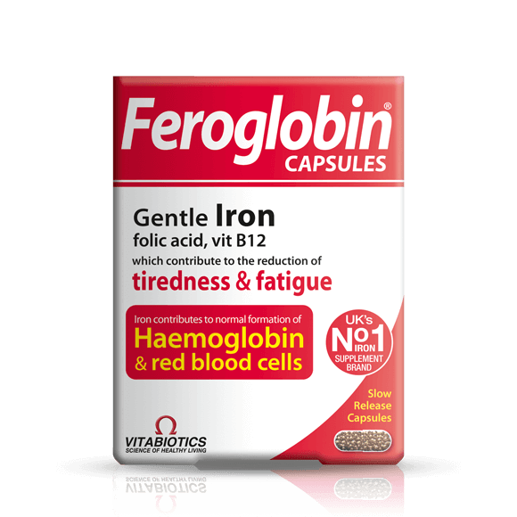 Vitabiotics Feroglobin Capsules 30's - Dennis the Chemist
