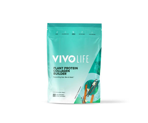 Vivo Life Plant Protein Collagen Builder Vanilla Cinnamon 900g - Dennis the Chemist