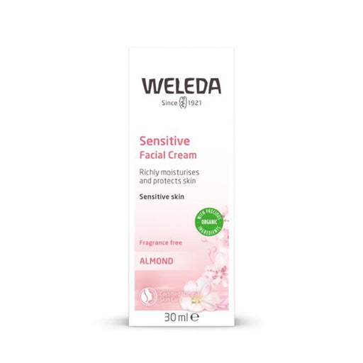 Weleda Sensitive Facial Cream Almond 30ml - Dennis the Chemist