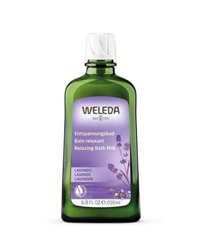 Weleda Relaxing Bath Milk Lavender 200ml - Dennis the Chemist
