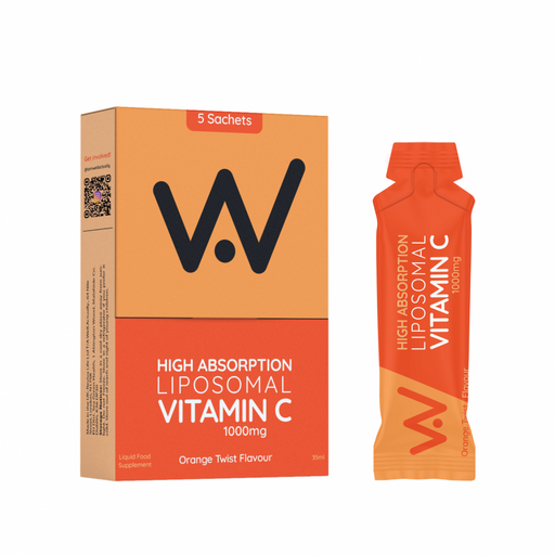 Well.Actually. High Absorption Liposomal Vitamin C 1000mg Orange Twist Flavour 5 Sachets - Dennis the Chemist