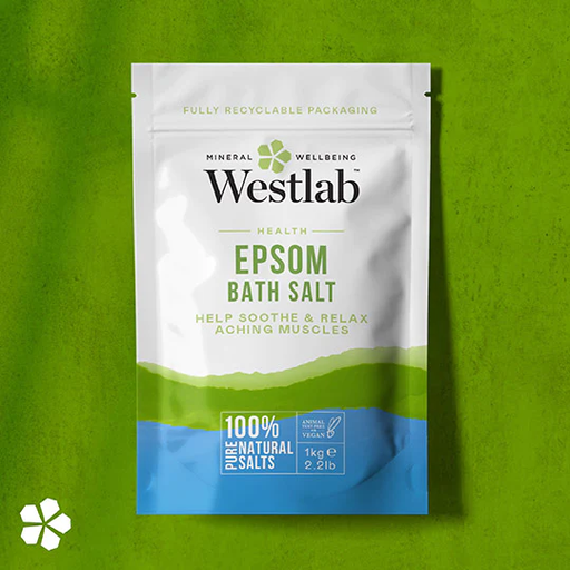 Westlab Health Epsom Bath Salt 1kg - Dennis the Chemist