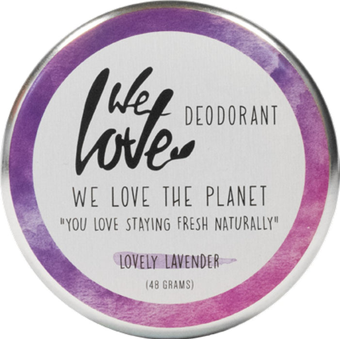 We Love the Planet Lovely Lavender Deodorant 48g (Tin) - Dennis the Chemist