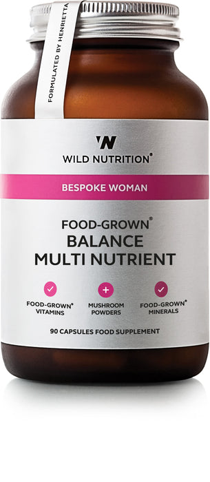 Wild Nutrition Bespoke Woman Food-Grown Balance Multi Nutrient 90's - Dennis the Chemist