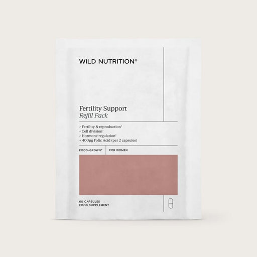 Wild Nutrition Fertility Support Refill Pack  for Women 60's - Dennis the Chemist
