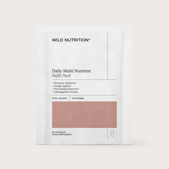 Wild Nutrition Daily Multi Nutrient Refill Pack for Women 60's - Dennis the Chemist
