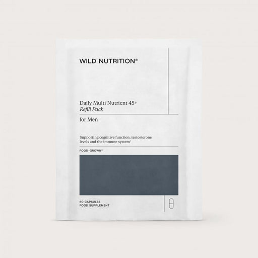 Wild Nutrition Daily Multi Nutrient 45+ Refill Pack for Men 60's - Dennis the Chemist