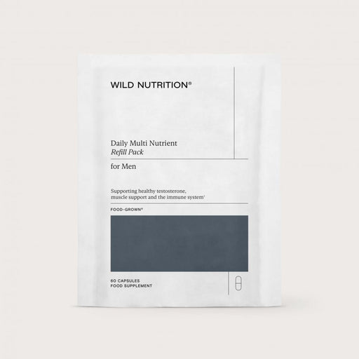 Wild Nutrition Daily Multi Nutrient Refill Pack for Men 60's - Dennis the Chemist