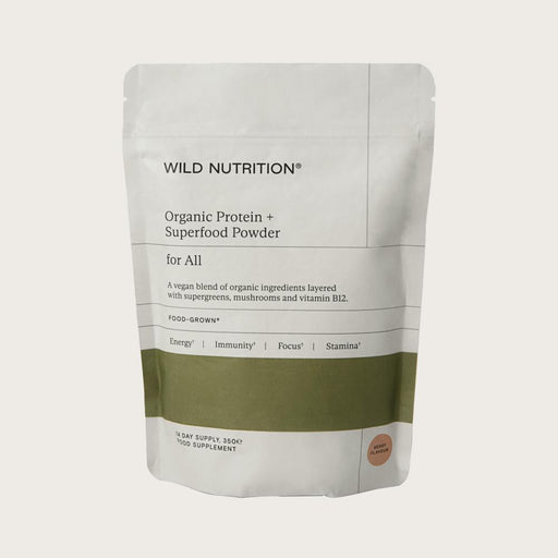 Wild Nutrition Organic Protein + Superfood Powder for All 350g - Dennis the Chemist
